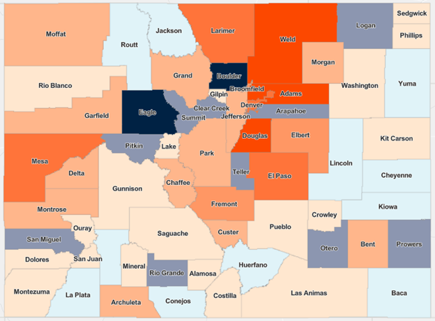 Colorado Growth Map